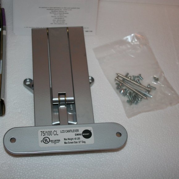 OMNI LCD CANTILEVER MOUNT 75/100 CL (New in box) - Picture 4 of 9